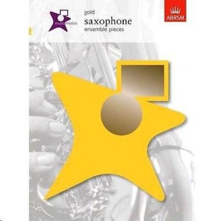 Slika MUSIC MEDALS GOLD SAXOPHONE ENSEMBLE PIECES