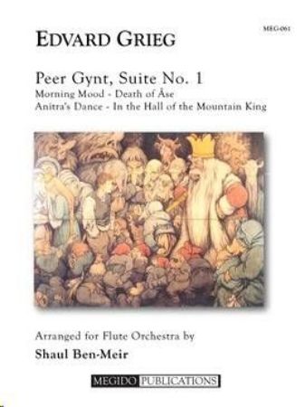 Slika GRIEG:PEER GYNT,SUITE NO.1 FLUTE ORCHESTRA