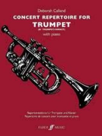 Slika CALLAND:CONCERT REPERTOIRE FOR TRUMPET WITH PIANO