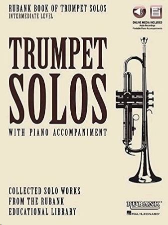 Slika RUBANK BOOK OF TRUMPET SOLOS INTERMEDIATE +AUDIO ACC.