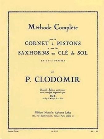 CLODOMIR:METHODE COMPLETE 1