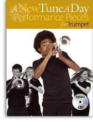 Slika A NEW TUNE A DAY PERFORMANCE PIECES TRUMPET+CD