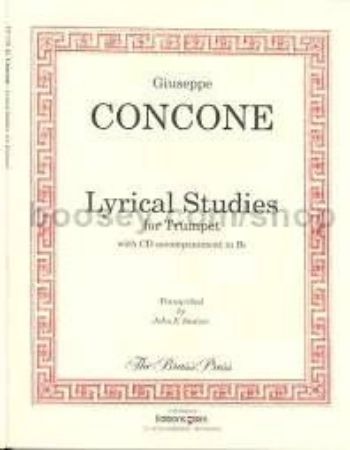 Slika CONCONE:LYRICAL STUDIES FOR TRUMPET