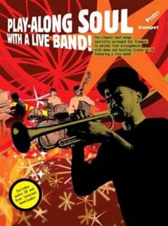 PLAY ALONG SOUL LIVE BAND TRUMPET+CD