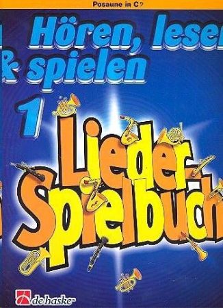 Slika HOREN,LESEN & SPIELEN 1 LIEDER SPIELBUCH POSAUNE IN C BASS 