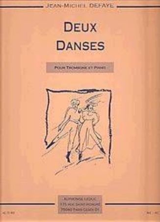 Slika DEFAYE:DEUX DANSES,TRUMBONE ET PIANO