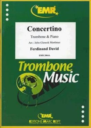 Slika DAVID:CONCERTINO,TROMBONE&PIANO
