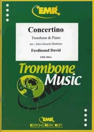 DAVID:CONCERTINO,TROMBONE&PIANO