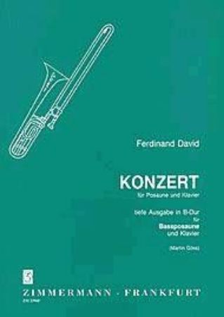 DAVID:KONZERT FUR  BASSPOSUNE B-DUR