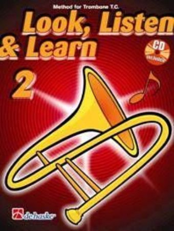 Slika LOOK, LISTEN & LEARN 2 TROMBONE B.C. +CD