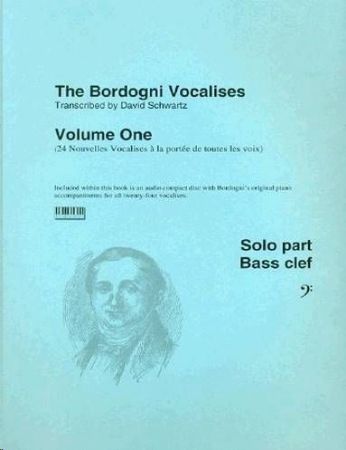 BORDOGNI:VOCALISES VOL.1 BASS CLEF