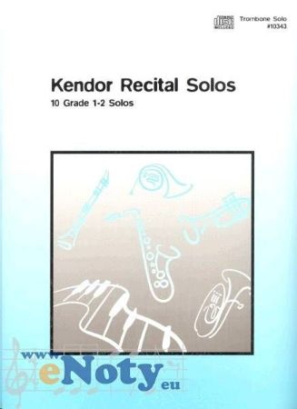 Slika KENDOR RECITAL SOLOS 10 GRADE 1-2 SOLOS + AUDIO ACCESS