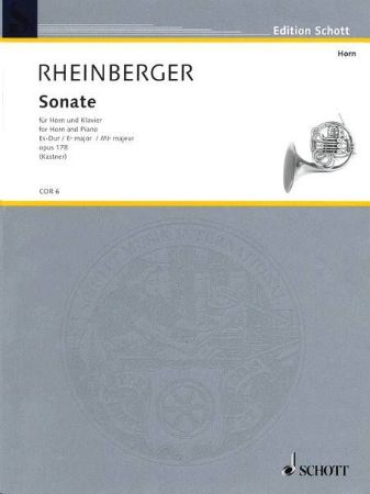 Slika RHEINBERGER:SONATE FOR HORN AND PIANO OP.178