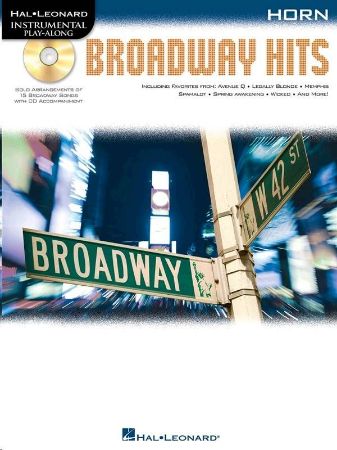 BROADWAY HITS PLAY ALONG HORN +CD