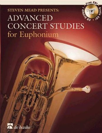 Slika ADVANCED CONCERT STUDIES FOR EUPHONIUM +CD