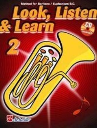 Slika LOOK, LISTEN & LEARN 2 BARITONE/EUPHONIUM B.C. +CD