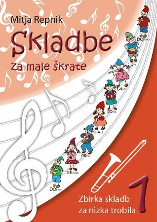 Slika REPNIK:SKLADBE ZA MALE ŠKRATE NIZKA TROBILA+CD