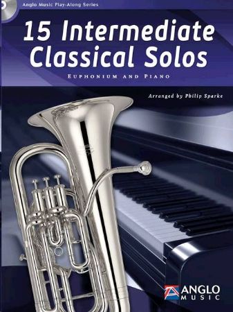 Slika SPARKE:15 INTERMEDIATE CLASSICAL SOLOS EUPHONIUM AND PIANO+CD