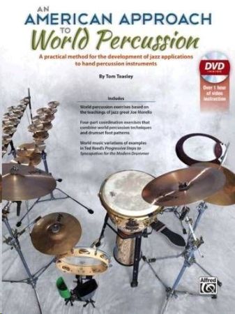 TEASLEY:AN AMERICAN APPROACH TO WORLD PERCUSSION +DVD