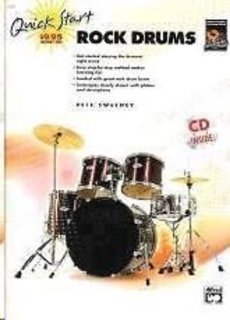 Slika SWEENEY:QUICK START ROCK DRUMS +CD