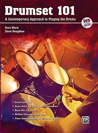 Slika BLACK/HOUGHTON:DRUMSET 101+DVD