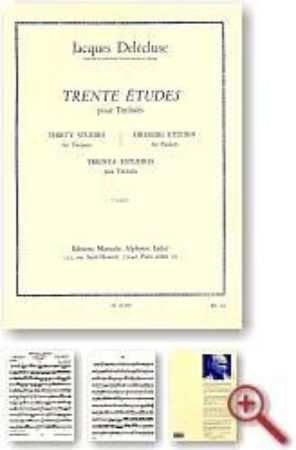 DELECLUSE:TRENTE ETUDES VOL.1.TIMPANI