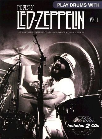 THE BEST OF LED ZEPPELIN PLAY DRUMS WITH VOL.1 +2 CD