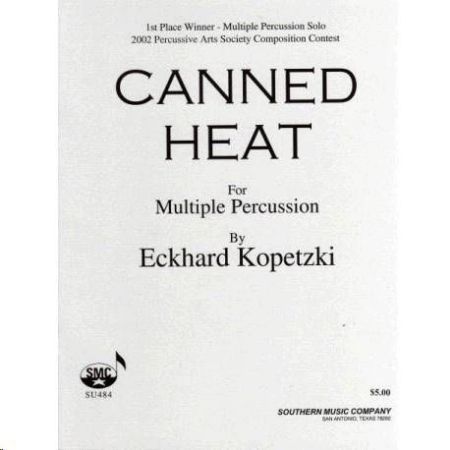 Slika KOPETZKI:CANNED HEAT FOR MULTIPLE PERCUSSION