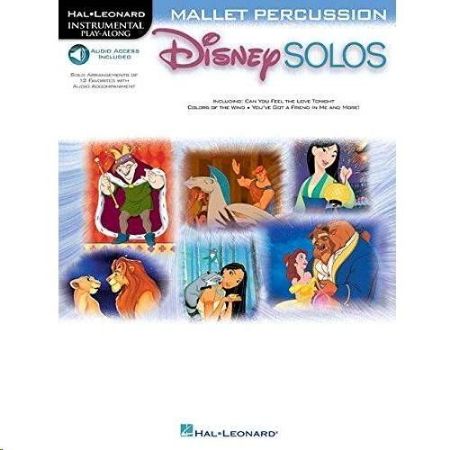 Slika DISNEY SOLOS PLAY ALONG +CD MALLET PERCUSSION