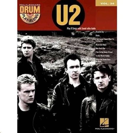 U2 PLAY ALONG DRUM +CD