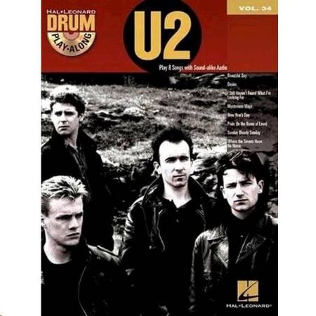 Slika U2 PLAY ALONG DRUM +CD