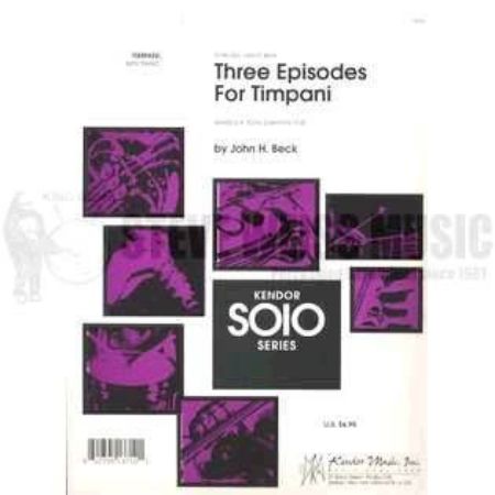 BECK:THREE EPISODES FOR TIMPANI