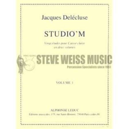 Slika DELECLUSE:STUDIO 'M VOL.1 20 ETUDES