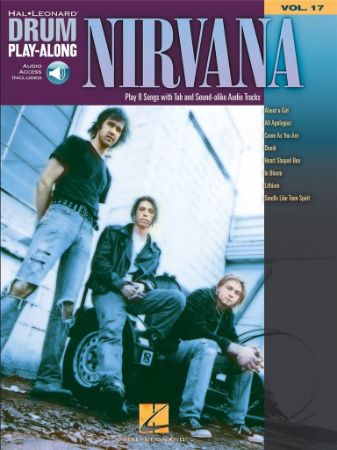 Slika NIRVANA DRUM PLAY ALONG +AUDIO ACCESS VOL.17