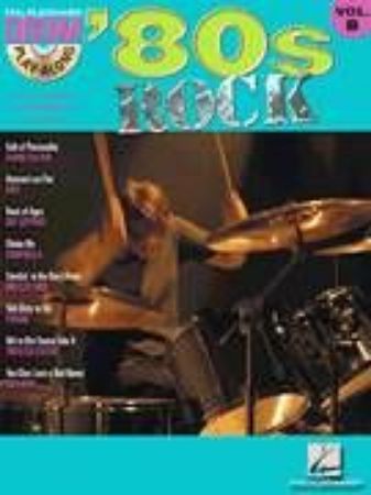 '80s ROCK DRUM PLAY ALONG +CD VOL.8