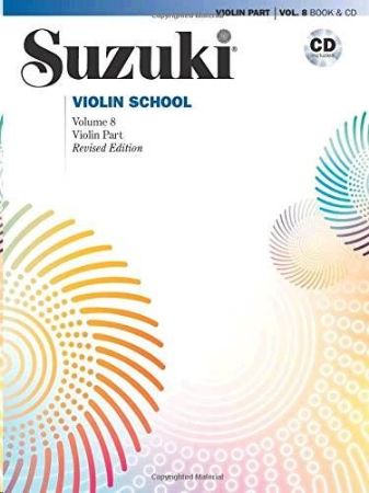 Slika SUZUKI:VIOLIN SCHOOL VOL.8 +CD