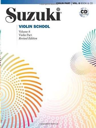 SUZUKI:VIOLIN SCHOOL VOL.8 +CD