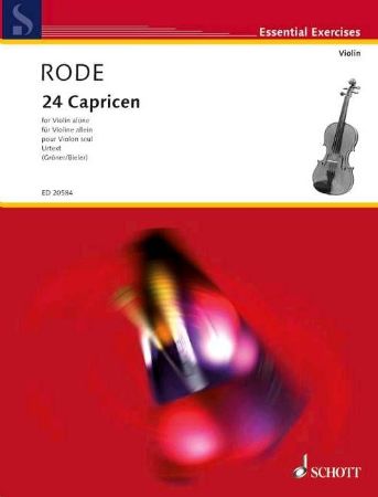 RODE:24 CAPRICEN FOR VIOLIN SOLO