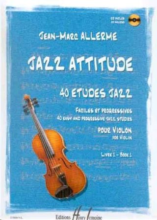 Slika ALLERME:JAZZ ATTITUDE 40 ETUDES VOL.1 +CD