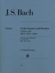 BACH J.S:SECHS SONATEN UND PARTITEN BWV1001-1006