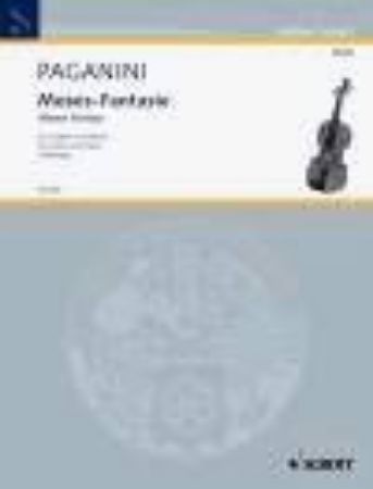 Slika PAGANINI:MOSES-FANTASIE VIOLIN AND PIANO