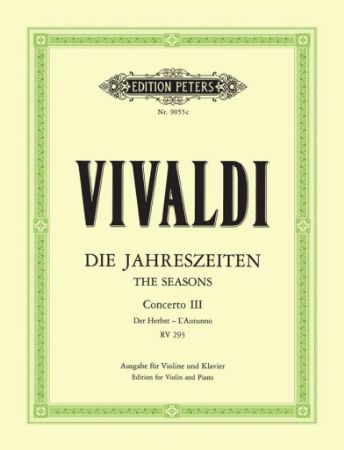 Slika VIVALDI:CONCERTO 3 DIE JAHRESZEITEN DER HERBST/QUATRO STAGIONI/AUTUMN