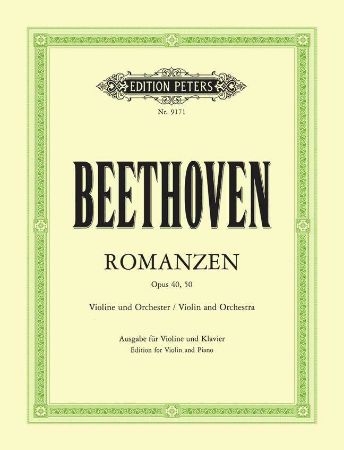 BEETHOVEN:ROMANZEN OP.40,50 VIOLIN AND PIANO