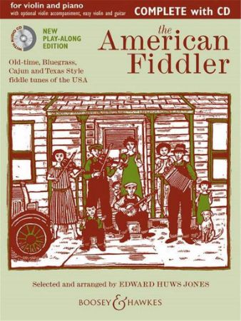 THE AMERICAN FIDDLER NEW PLAY ALONG EDITION FOR VIOLIN AND PIANO+CD