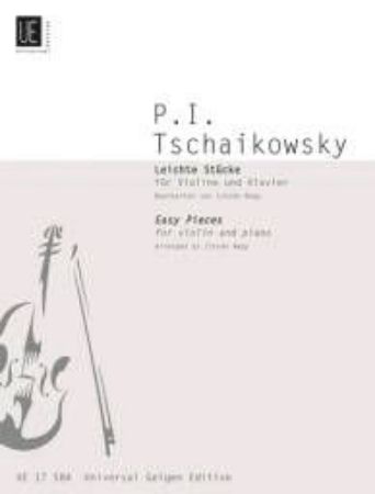 Slika TSCHAIKOWSKY:EASY PIECES FOR VIOLIN AND PIANO