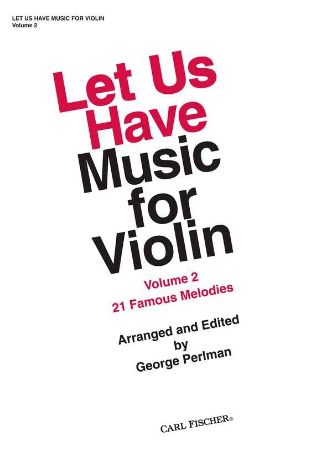 LET US HAVE MUSIC FOR VIOLIN VOL.2