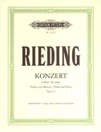 RIEDING:KONZERT H-MOLL OP.35 VIOLINE & PIANO