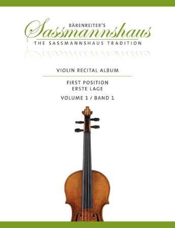 Slika SASSMANNSHAUS:VIOLIN RECITAL ALBUM VOL.1