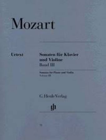 Slika MOZART:VIOLIN SONATAS VOL. 3