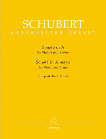 SCHUBERT:SONATE IN A D574 FOR VIOLIN